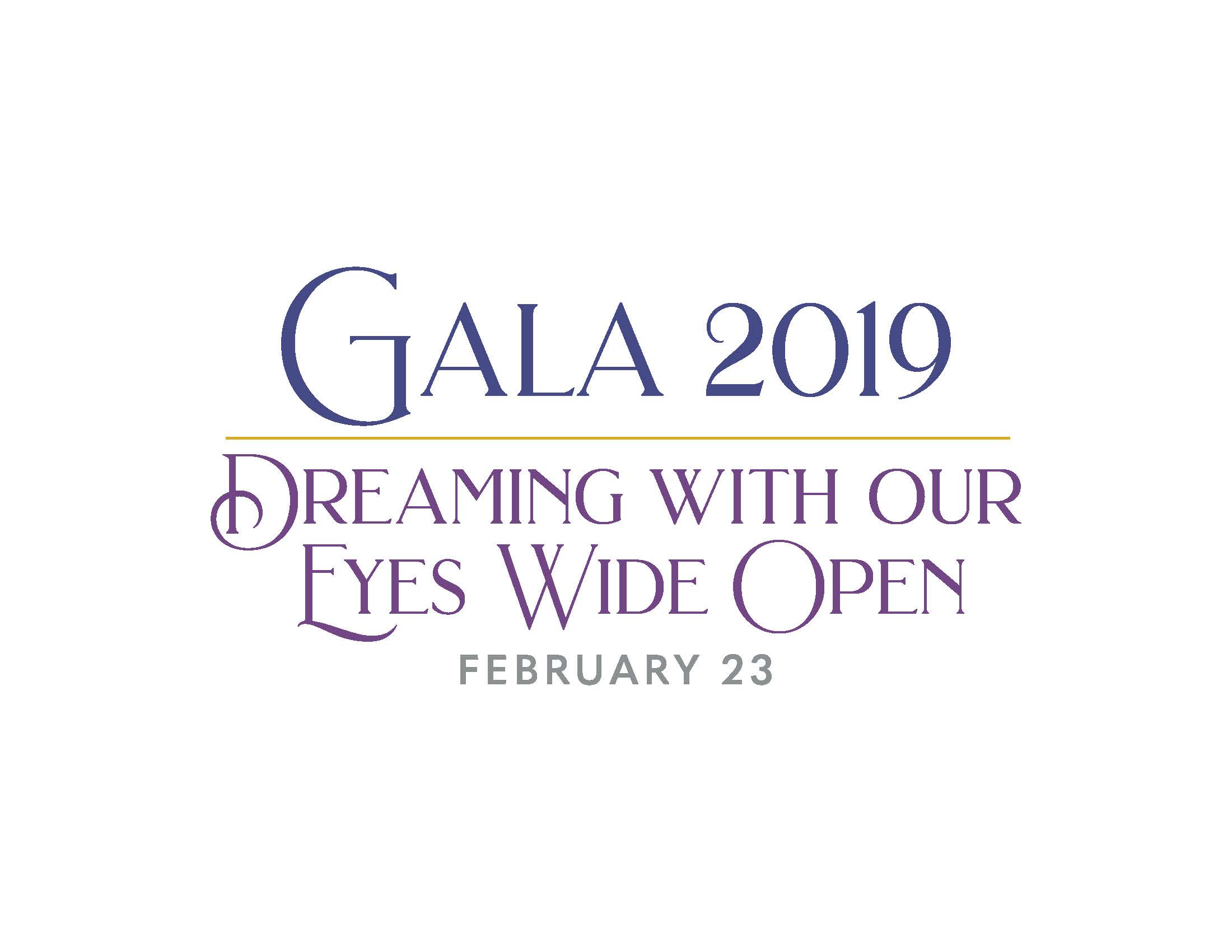 Thank you for your support of Gala 2019!